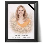 Pamiątka po córce - Zdjęcie pogrzebowe - obrazek 3