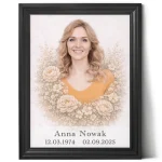 Pamiątka po córce - Zdjęcie pogrzebowe - obrazek 4