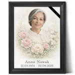 Pamiątka po zmarłej mamie - zdjęcie pogrzebowe - obrazek 7