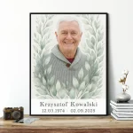 Zdjęcie pogrzebowe w kompozycji roślinnej - obrazek 7