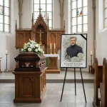 Zdjęcie na pogrzeb w białych różach - obrazek 7