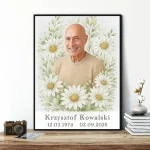 Zdjęcie pogrzebowe w ramce - obrazek 8