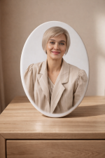 Zdjęcie na pomnik klasyczne na porcelanie owalne - obrazek 2