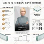 duże zdjęcia na pomnik, panel szklany na nagrobek ze szkła hartowanego